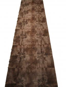 Nussbaum Wurzelholz dünnes Furnier mit Papier 248x60-63cm S1 