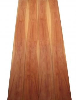 Zwetschge Furnier Zwetschke Holz 1E 103x11,5-12,5cm 4 Blätter 