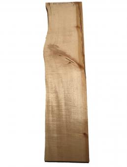 Riegelahorn Holz geriegelt Tonholz curly 100x20-26cm x 23mm 
