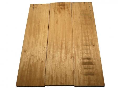 Movingui Holz Brett afrik. Satinwood 91x25cm x 23mm 