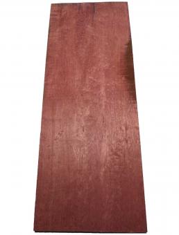 Amarant Riegel Holz Purpleheart Curly 90x33-34cm x 22mm 