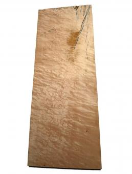 Vogelaugenahorn Holz Vogelaugen Tonholz 85x31cm x 34-37mm 
