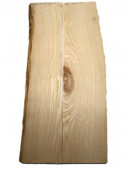 2x Eschenholz Brett Esche Holz Bohle 82x18-20cm x 22mm 