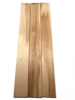 3x Ahornholz Ahorn Maple Holz Brett 93x10,5cm x 24mm 