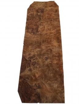 Nussbaum Wurzelholz Furnier Maser 2W 110x26-37cm 2 Blätter 