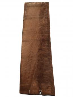 Nussbaum Holz Pyramide Maser geriegelt 60x18cm x 26-27mm 