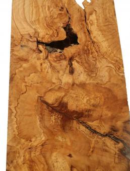 Oliven Wurzelholz Maser Epoxid Holz Drechseln 39x18cm x 77-81mm 