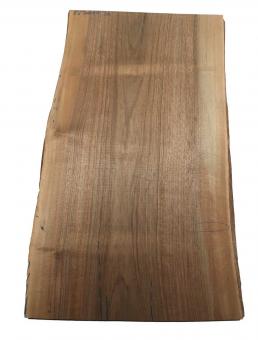 Walnussholz Brett Nussbaumholz 85x47-53cm x 36mm 