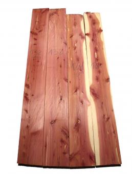 Aromatische Rot Zeder Holz Wacholder 124x15,5cm x 50mm 