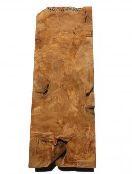 Oliven Wurzelholz Maser Epoxid Holz Drechseln 40x14,5cm x 82-85mm 