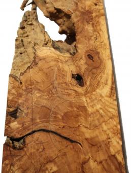 Oliven Wurzelholz Maser Epoxid Holz Drechseln 40x15,5cm x 79-80mm 