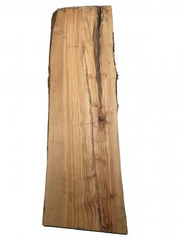 Olivenholz Brett Olivenbaum Baumscheibe 85x24-26cm x 24mm 