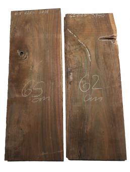 Palisander Holz ostindisch Sonokeling 62x21-23cm x 39-40mm 