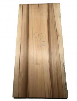 Satin Nussbaum Holz Amberbaum Bohle 92x43cm x 44-48mm 