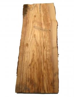 Oliven Holz Olivenholz Baumscheibe 78x29-32cm x 49-50mm 