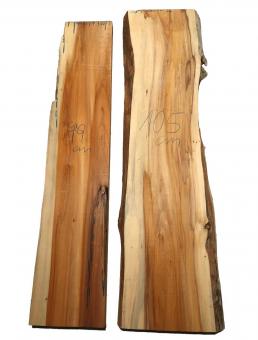 Eibe Holz Eibenholz Edelholz Brett 99x18-19cm x 37mm 