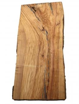 Oliven Holz Olivenholz Baumscheibe 78x36-39cm x 48-55mm 