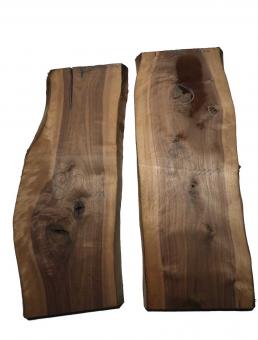 Nussbaumholz Walnussholz Nussholz 80x30-35cm x 40-45mm 