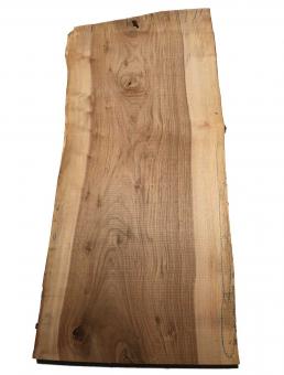 Walnussholz Brett Nussbaumholz 111x48-52cm x 47mm 