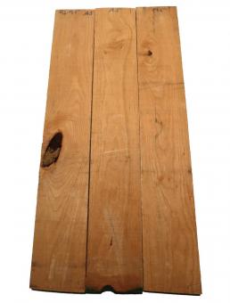 3x Kirschbaum Holz Kirschholz 92x14,5cm x 27-29mm A5 