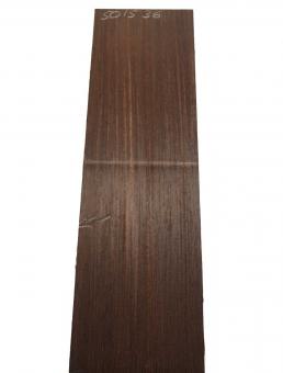 Wengeholz Brett Wenge Holz Panga Panga 50x15cm x 36mm 