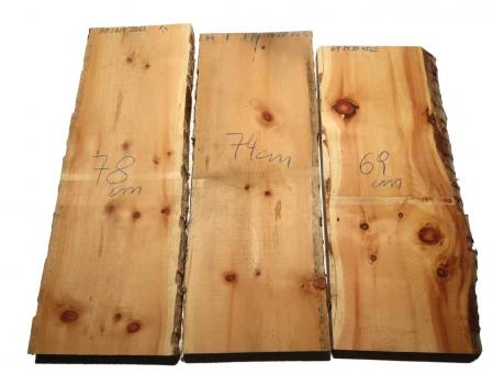 Zirbenholz Zirbelkiefer Arve Holz Zirbe 74x28cm x 52mm 