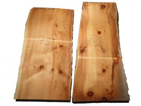 Zirbenholz Zirbelkiefer Arve Holz Zirbe 75x38-40cm x 50-52mm 