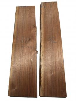 Nussbaumholz Walnussholz Nussholz 88x21-23cm x 60mm 