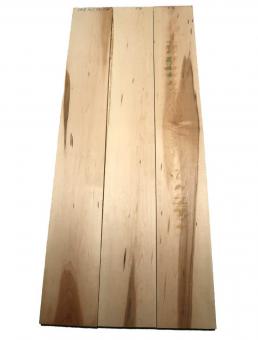 3x Ahornholz Ahorn Maple Holz Brett 103x14,5cm x 23mm C4 