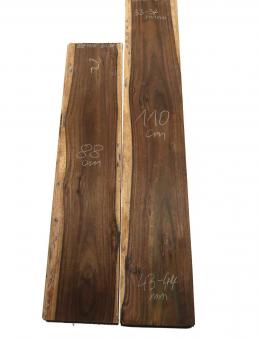 Palisander Holz ostindisch Sonokeling 88x19-20cm x 34-38mm 