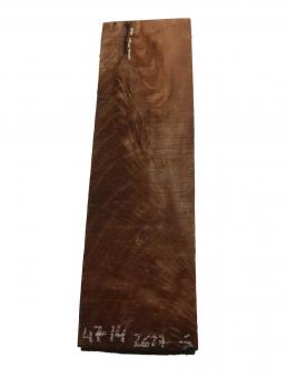 Nussbaum Holz Pyramide für Kleinteile 47x14cm x 26-27mm 