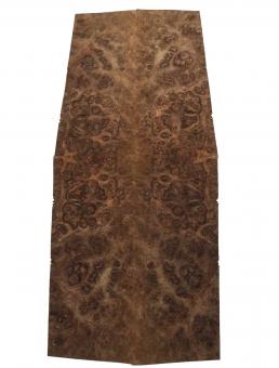 Nussbaum Wurzelholz Furnier Maser B 36x14-16cm 24 Blätter 