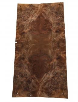 Nussbaum Wurzelholz Furnier Maser A 35x17-18cm 24 Blätter 