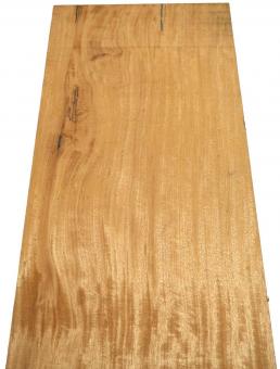 Movingui Holz Brett afrik. Satinwood 110x37cm x 22mm 