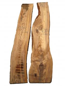 Olivenholz Brett Olivenbaum Baumscheibe 118x20cm x 27mm 