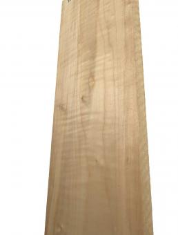 Riegelahorn Holz Ahorn Riegel geriegelt curly 91x19cm x 25mm 