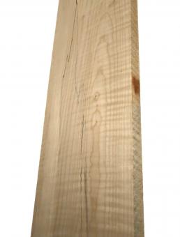 Riegelahorn Holz Ahorn Riegel geriegelt curly 106x19cm x 25mm 