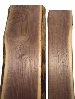 Nussbaumholz Walnussholz Nussholz 90x19-21cm x 58mm 