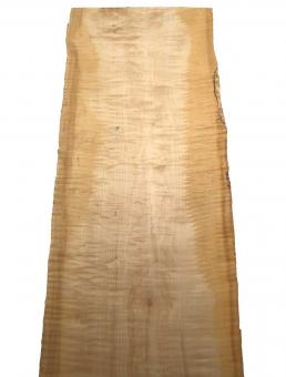 Ahorn Riegel Holz Riegelahorn Tonholz curly 82x34-37cm x 23-24mm 