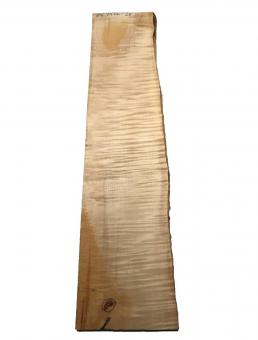 Ahorn Riegel Holz Riegelahorn Tonholz curly 85x19-22cm x 24mm 