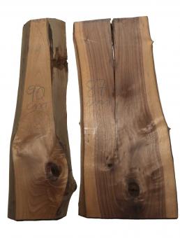 Nussbaumholz Walnussholz Nussholz 87x36-38cm x 41-45mm 