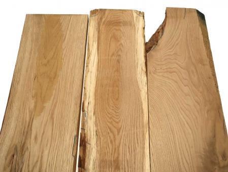 Eichenholz Brett Eiche Holz rustikal 106x27,5cm x 45mm 