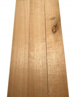 3x Eichenholz Brett Eiche Holz DIY 90x13cm x 23mm 