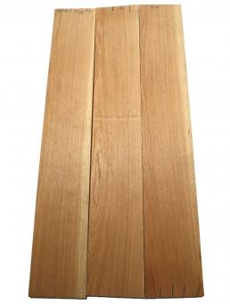 3x Eichenholz Brett Eiche Holz DIY 90x14,5cm x 23mm 