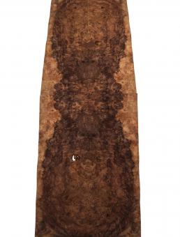 Nussbaum Wurzelholz Furnier Maser B 45x16-17cm x 12 Blätter 