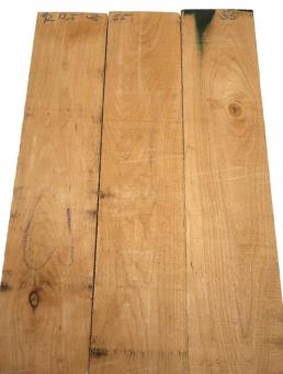 3x Kirschbaum Holz Kirschholz 92x13,5cm x 27-29mm S5 