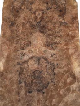 Nussbaum Wurzelholz Furnier Maser X 42x15,5cm x 23 Blätter 