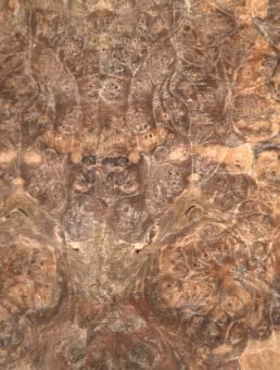 Nussbaum Wurzelholz Furnier Maser X 30x19cm x 24 Blätter 