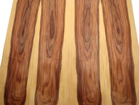 Santos Palisander Holzfurnier Rosewood 4Z 202x20cm 2 Blätter 