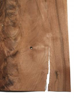 Nußbaum Wurzel Furnier Pyramide Restauration 66x30-32cm 12Blätter 
